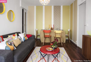 ARRANGE A DINING AREA IN A SMALL ROOM
