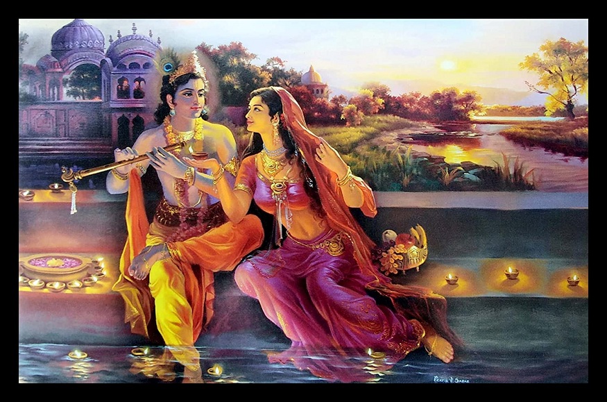 Radha Krishna paintings