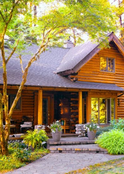 log cabins
