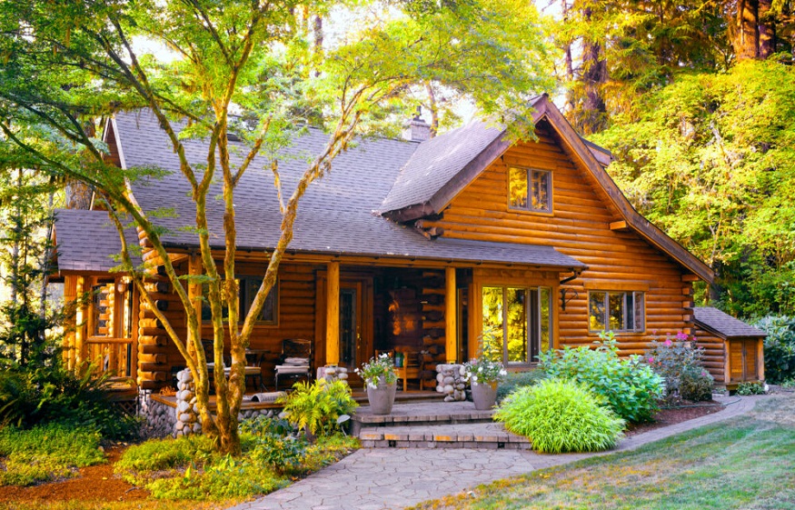 log cabins